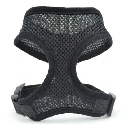 Breathable Mesh Chihuahua or Small Dog Harness and Lead Set Black - 2 SIZES Chihuahua Clothes and Accessories at My Chi and Me