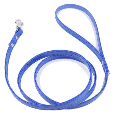 Super Value Small Flat PU Leather 1cm Lead 1.2 Metres Long 12 COLOURS Chihuahua Clothes and Accessories at My Chi and Me