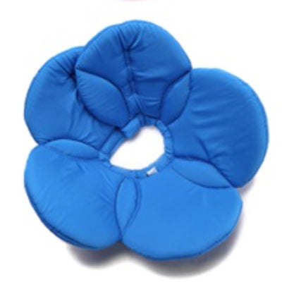 Post Surgery Soft Protective Flower Collar Blue - My Chi and Me
