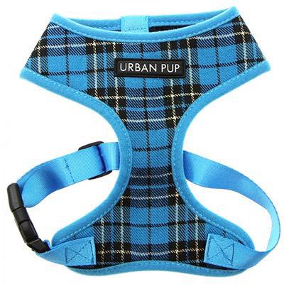 Blue Tartan Harness by Urban Pup - My Chi and Me