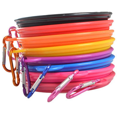 Chihuahua Travel Collapsible Water Bowl With Caribiner - My Chi and Me