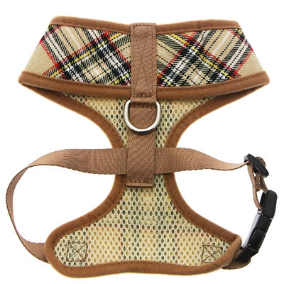 Brown Tartan Harness by Urban Pup - My Chi and Me
