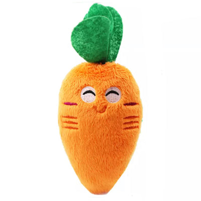 Carrot Chihuahua or Small Dog Plush Star Toy with Squeaker Chihuahua Clothes and Accessories at My Chi and Me