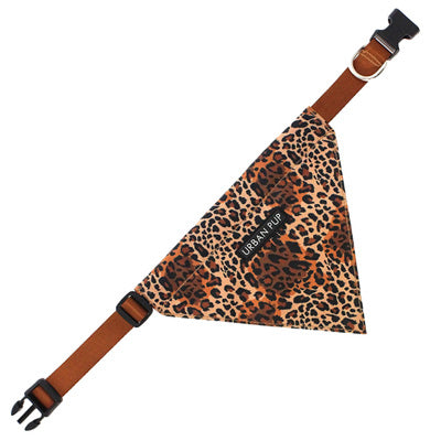 Urban Pup Brown Cheetah Bandana for Chihuahua and Small Dogs
