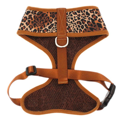 Urban Pup Brown Cheetah Print Harness