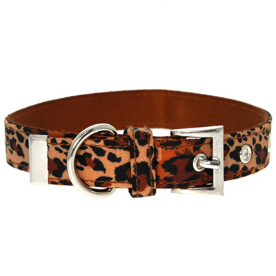 Urban Pup Brown Cheetah Print Dog Collar