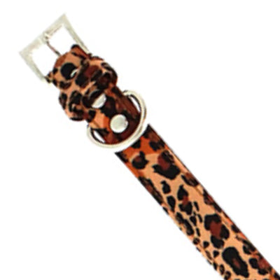 Urban Pup Brown Cheetah Print Dog Collar