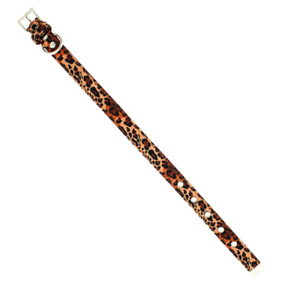 Urban Pup Brown Cheetah Print Dog Collar