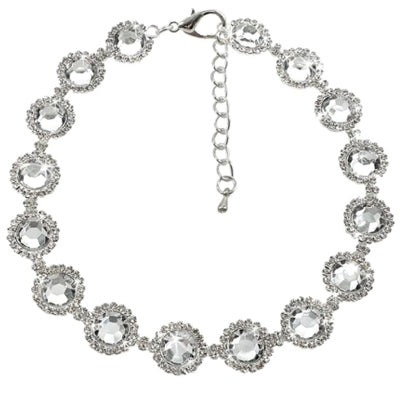 Chihuahua Bling Necklace Small Dog Swarovski Crystal Collar 2 SIZES Chihuahua Clothes and Accessories at My Chi and Me