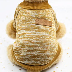 Chihuahua Puppy and Small Dog Knitted Cosy Fleece Lined Jumper 8 COLOURS Small Chihuahua Clothes and Accessories at My Chi and Me