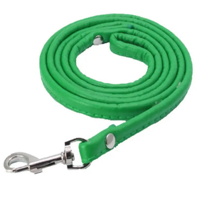 Super Value Rolled PU Leather 1cm Lead 1.2 Metres Length