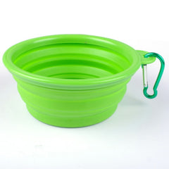 Chihuahua Travel Collapsible Water Bowl With Caribiner - My Chi and Me