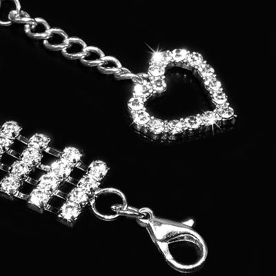 Chihuahua Super Bling Necklace Small Dog Swarovski Crystal Collar Chihuahua Clothes and Accessories at My Chi and Me