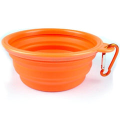 Chihuahua Travel Collapsible Water Bowl With Caribiner - My Chi and Me