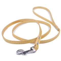 Super Value Small Flat PU Leather 1cm Lead 1.2 Metres Long 12 COLOURS Chihuahua Clothes and Accessories at My Chi and Me
