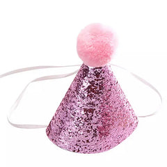 Party Hat & Bow Tie Set for Small Dogs 4 COLOURS Chihuahua Clothes and Accessories at My Chi and Me