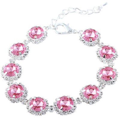 Chihuahua Bling Necklace Small Dog Pink Swarovski Crystal Collar 2 SIZES Chihuahua Clothes and Accessories at My Chi and Me