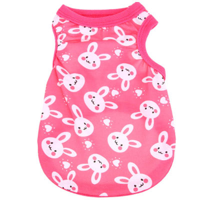 Chihuahua or Chihuahua Puppy Cotton Jersey Bunny Vest Chihuahua Clothes and Accessories at My Chi and Me