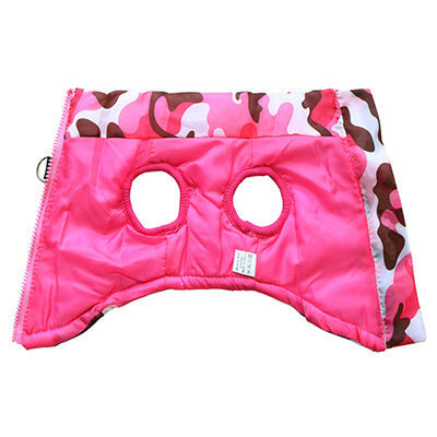 Chihuahua or Small Dog Coat Pink Camouflage Gilet - My Chi and Me