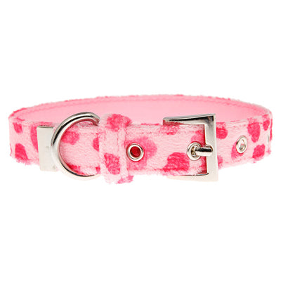 Pink Hearts Collar by Urban Pup Chihuahua Clothes and Accessories at My Chi and Me