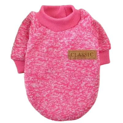 Chihuahua or Small Dog Knitted Cosy Fleece Lined Jumper 4 COLOURS Large Chihuahua Clothes and Accessories at My Chi and Me