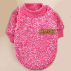 Chihuahua Puppy and Small Dog Knitted Cosy Fleece Lined Jumper 8 COLOURS Small Chihuahua Clothes and Accessories at My Chi and Me