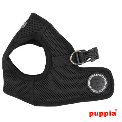 Puppia Soft Mesh Vest Style Chihuahua Small Dog Jacket Harness Black 3 SIZES Chihuahua Clothes and Accessories at My Chi and Me