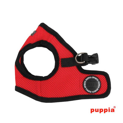 Puppia Soft Mesh Vest Style Chihuahua Small Dog Jacket Harness B Red 3 SIZES Chihuahua Clothes and Accessories at My Chi and Me