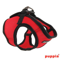 Puppia Soft Mesh Vest Style Chihuahua Small Dog Jacket Harness B Red 3 SIZES Chihuahua Clothes and Accessories at My Chi and Me