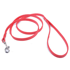 Super Value Small Flat PU Leather 1cm Lead 1.2 Metres Long 12 COLOURS Chihuahua Clothes and Accessories at My Chi and Me