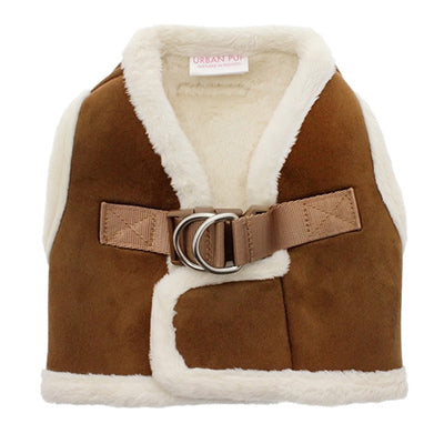 Urban Pup Faux Shearling Small Dog Vest Harness Sheepskin - My Chi and Me