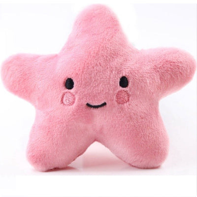 Twinkle Chihuahua or Small Dog Plush Star Toy with Squeaker Pink Chihuahua Clothes and Accessories at My Chi and Me