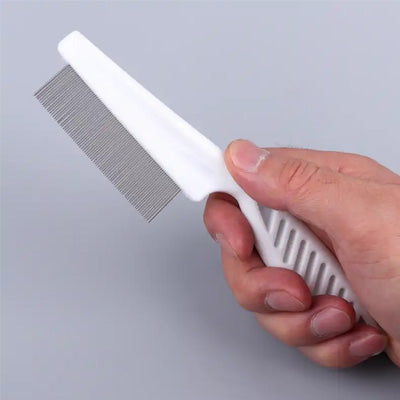 Flea Comb for Dogs Cats and Small Animals Blue or Pink