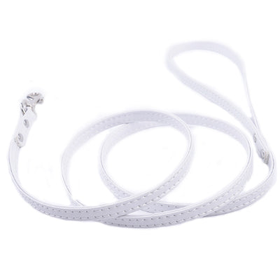 Super Value Small Flat PU Leather 1cm Lead 1.2 Metres Long 12 COLOURS Chihuahua Clothes and Accessories at My Chi and Me