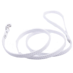 Super Value Small Flat PU Leather 1cm Lead 1.2 Metres Long 12 COLOURS Chihuahua Clothes and Accessories at My Chi and Me