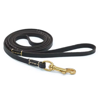 Black Luxury Leather Lead by My Chi and Me