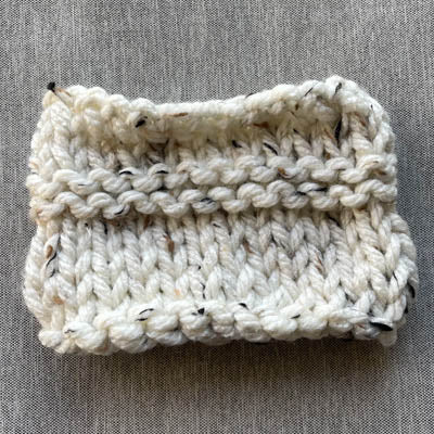 Pebble Chunky Handy Knit Snood for Chihuahua or Small Dog
