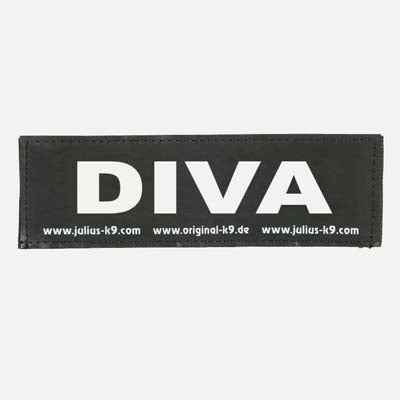 DIVA Julius K9 IDC Harness Patches Velcro Pair