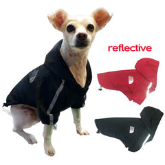 Dog Face Waterproof Reflective Raincoat for Chihuahuas and Small Dogs