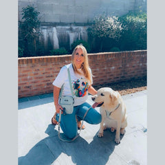 Mini Dog Walking Bag - Sage Green