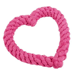 Super Strong Heart Rope Chew and Throw Dog Toy Special Offer