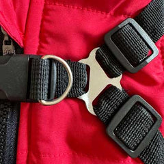 Ninja Sensei Dog Coat Inbuilt Harness Red S or XXL Sale