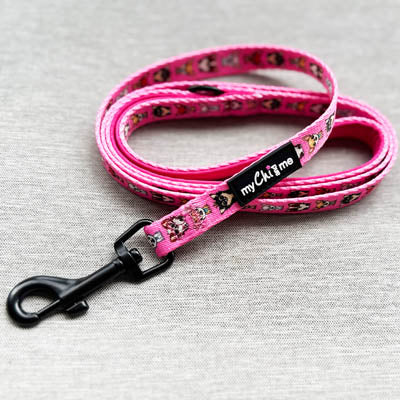 Exclusive Pink Chihuahua Signature Print Lead by My Chi and Me