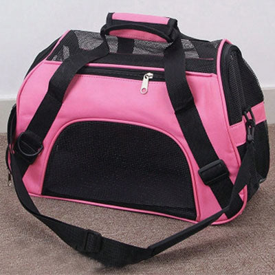 Pink Easy Breathe Holdall Style Pet Carrier Medium