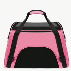 Pink Easy Breathe Holdall Style Pet Carrier Medium