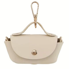 Poop Bag Purse Blush Pink and Rose Gold or Beige