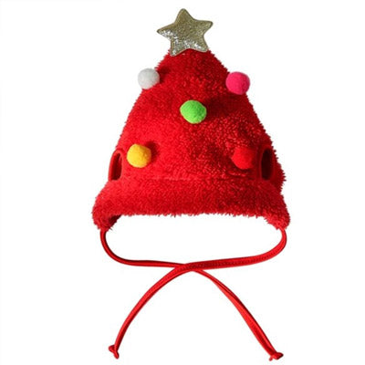 Christmas Hats and Bibs for Small Dogs