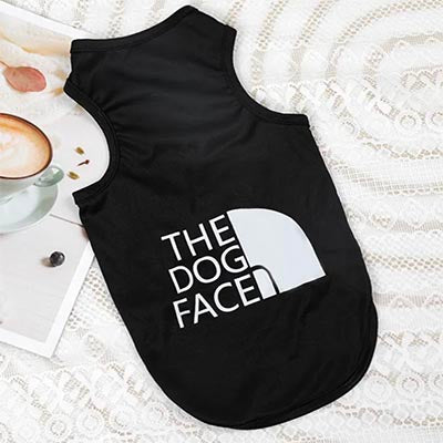 The Dog Face Chihuahua Small Dog Fitness Vest T-Shirt