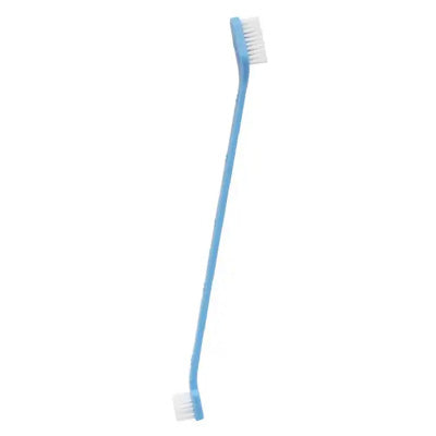 Dual head Soft Nylon Bristle Dog Toothbrush