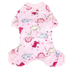 Chihuahua Puppy Fleece Onesie Style Pink Dinies Hooded Pyjamas XS